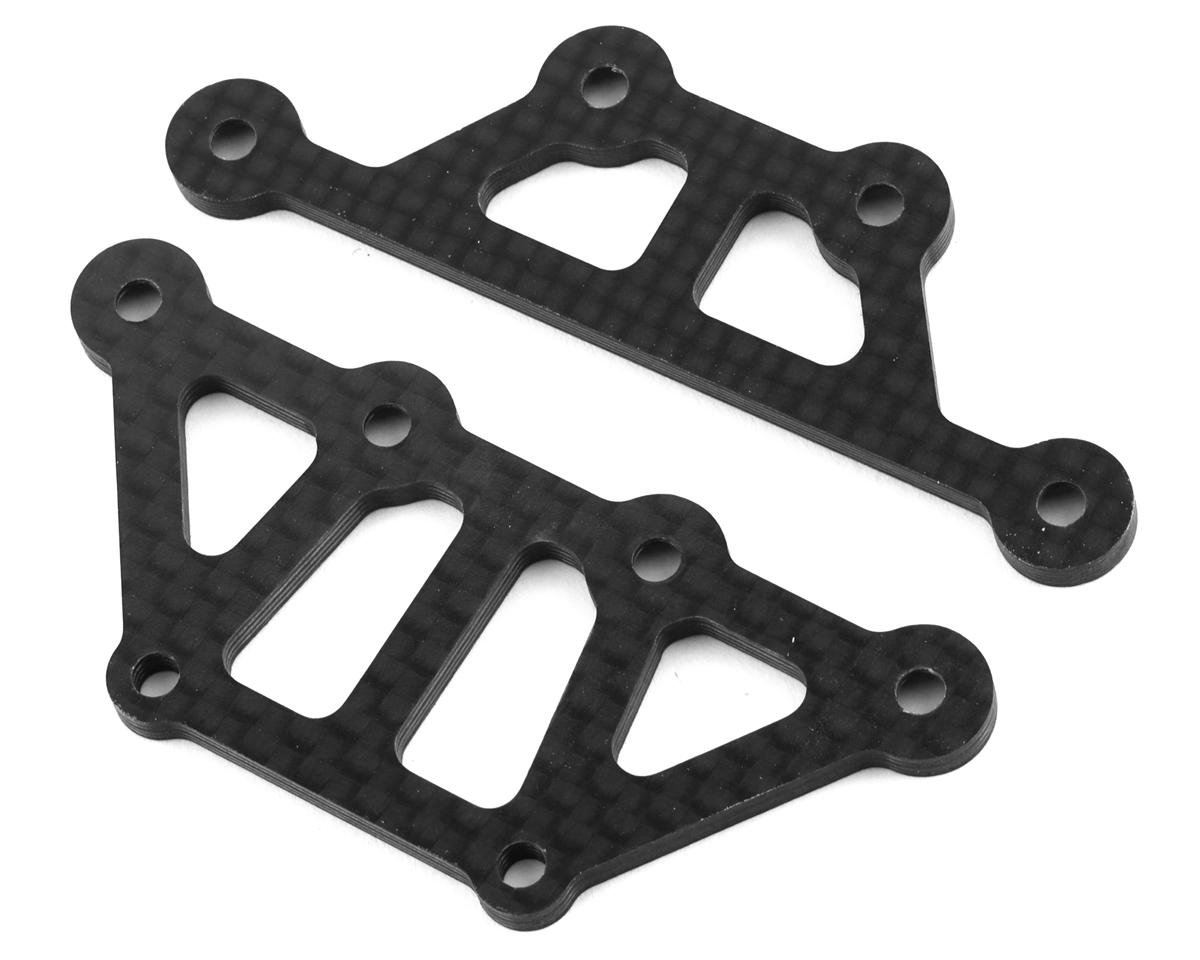 Team Associated Apex2 Factory Team Carbon Fiber Top Plates Front