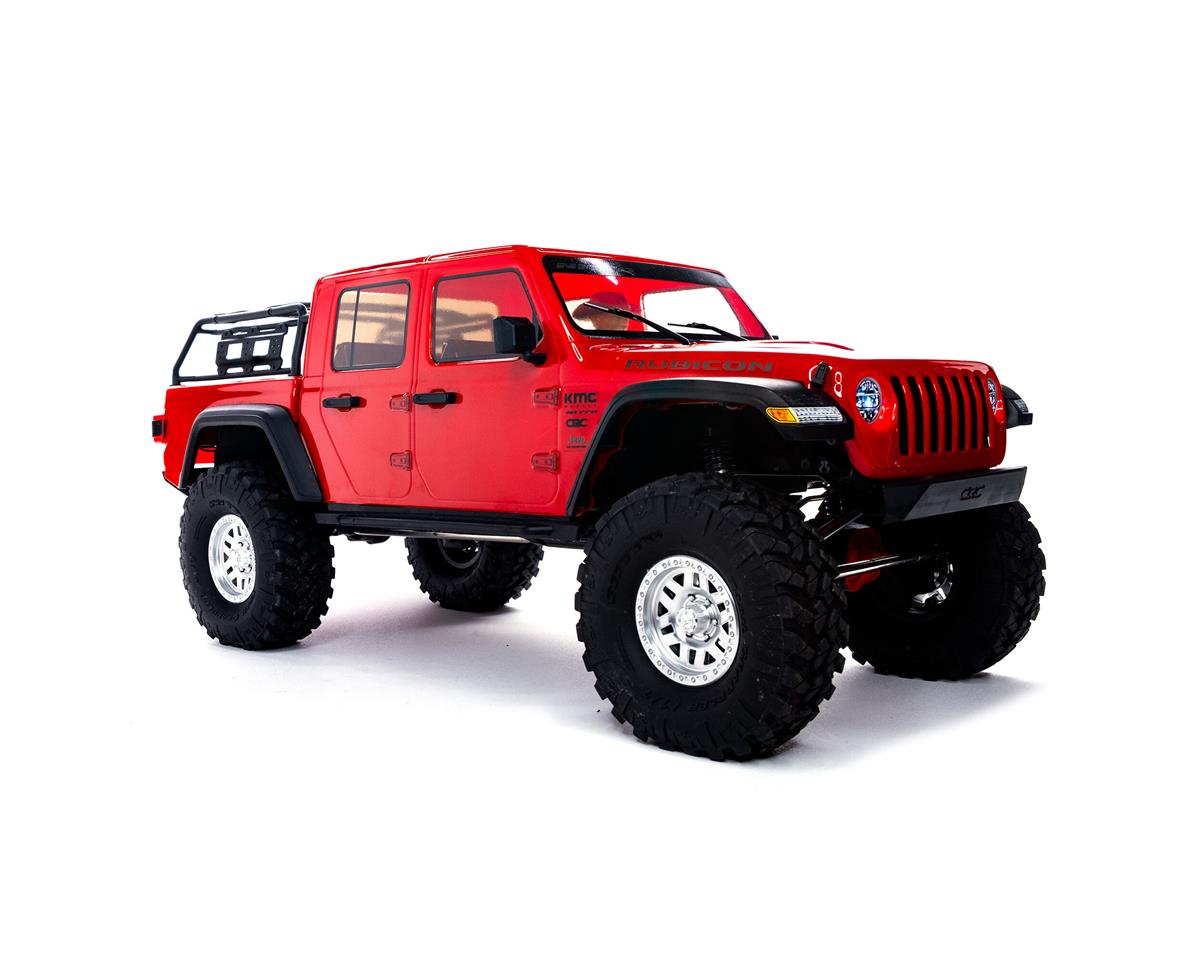 Axial Scx Iii Jeep Jt Gladiator Rtr Wd Rock Crawler W Portals Red