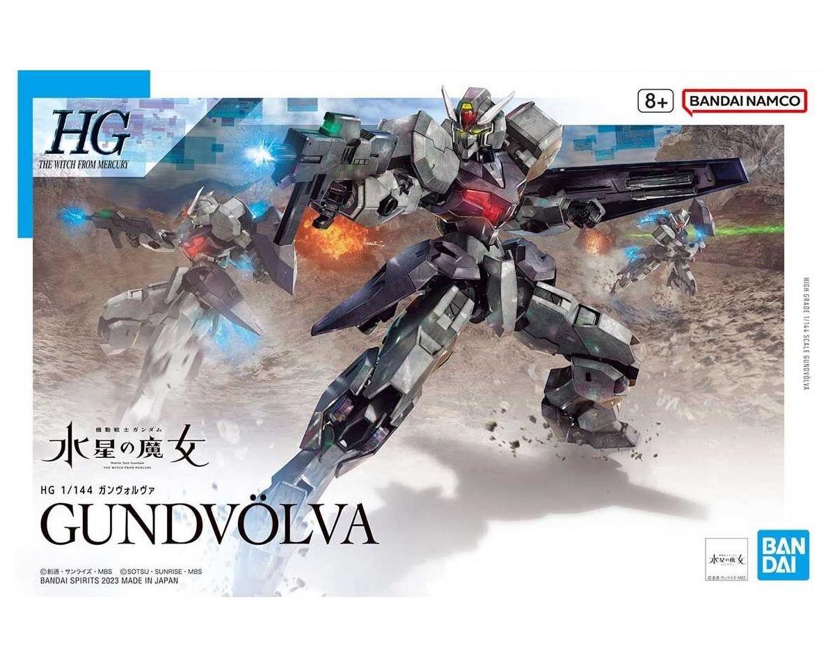 Bandai Hgwfm Gundvolva Gundam The Witch From Mercury Model