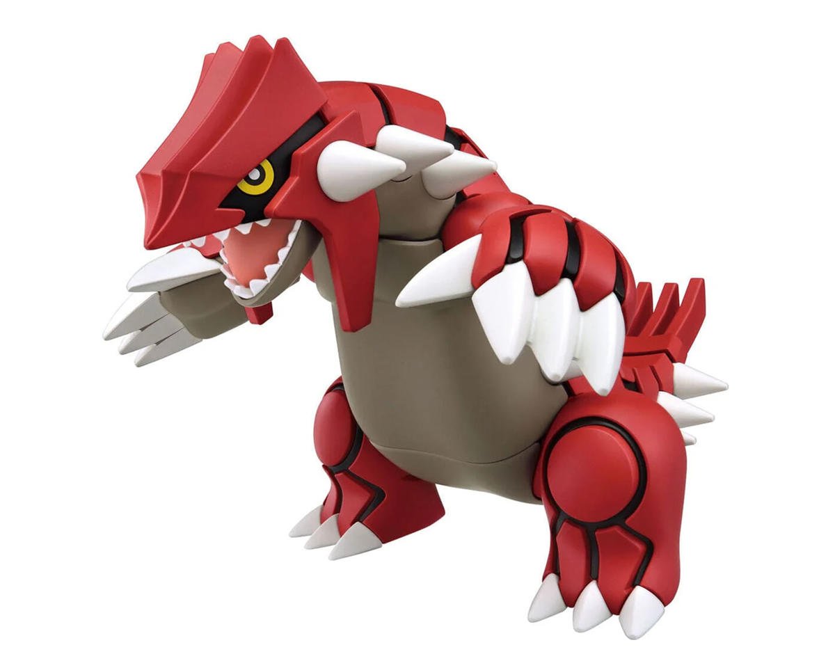 Bandai Groudon Pokemon Plastic Model Kit Bas Amain Hobbies