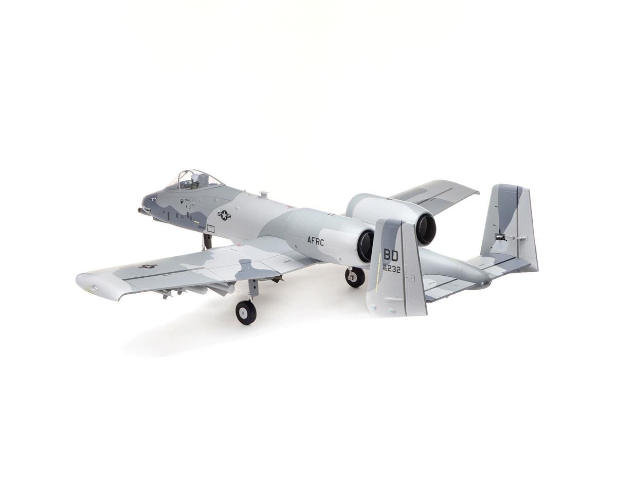 E Flite A 10 Thunderbolt II Twin 64mm EDF BNF Basic Electric Jet