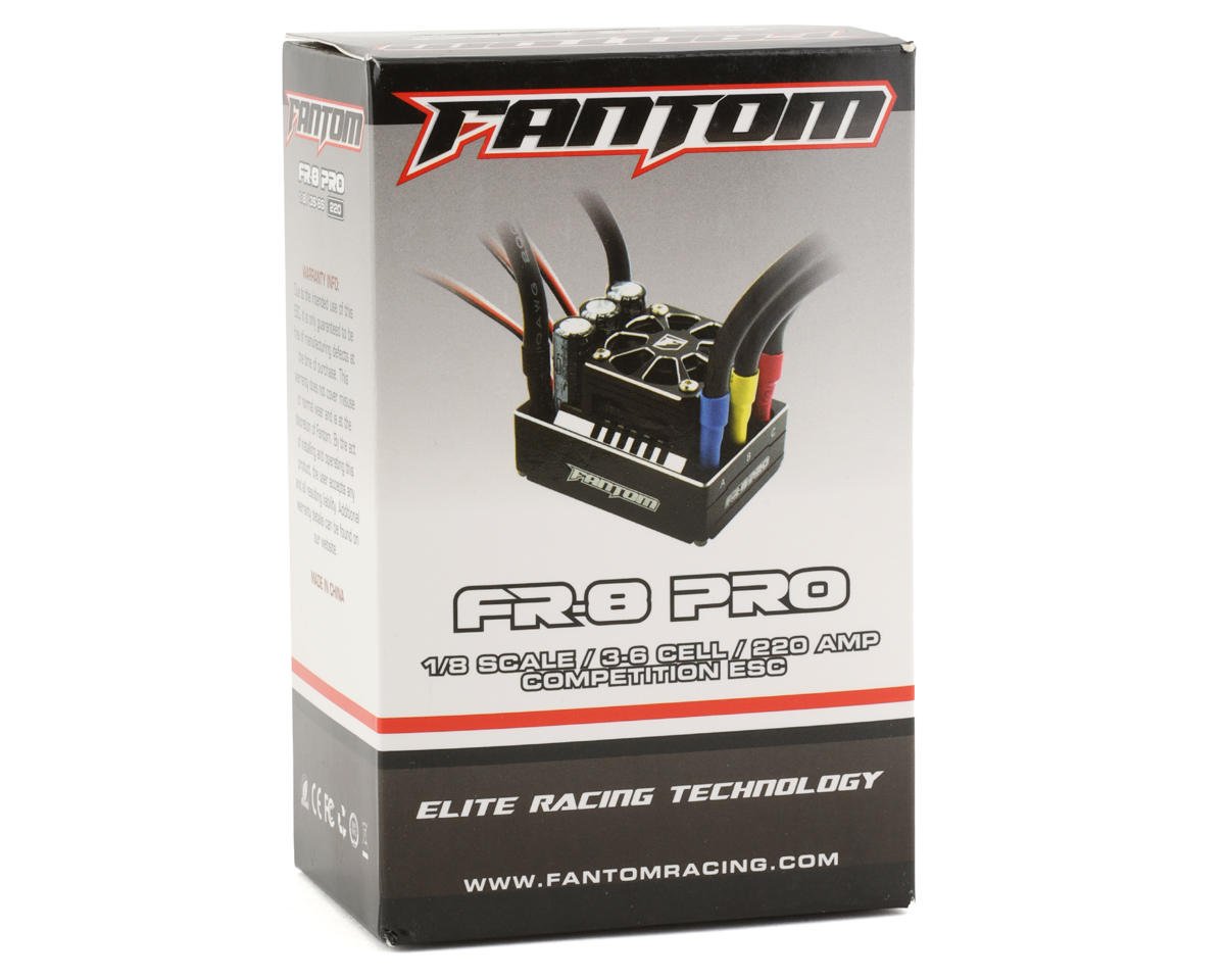 Fantom Fr Pro Competition Sensored Brushless Esc W Bluetooth