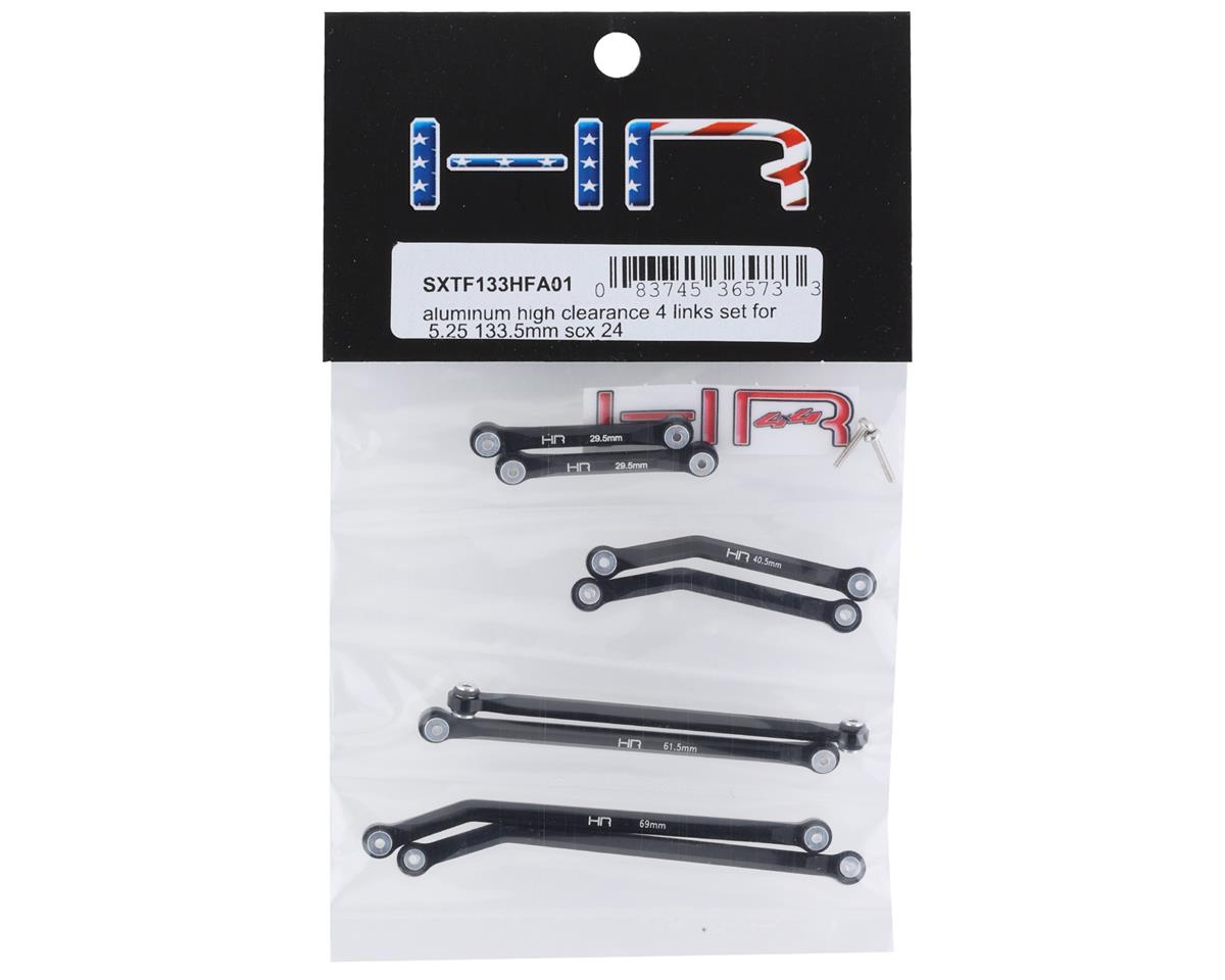 Hot Racing Axial SCX24 Aluminum High Clearance 4 Link Set 133 5mm