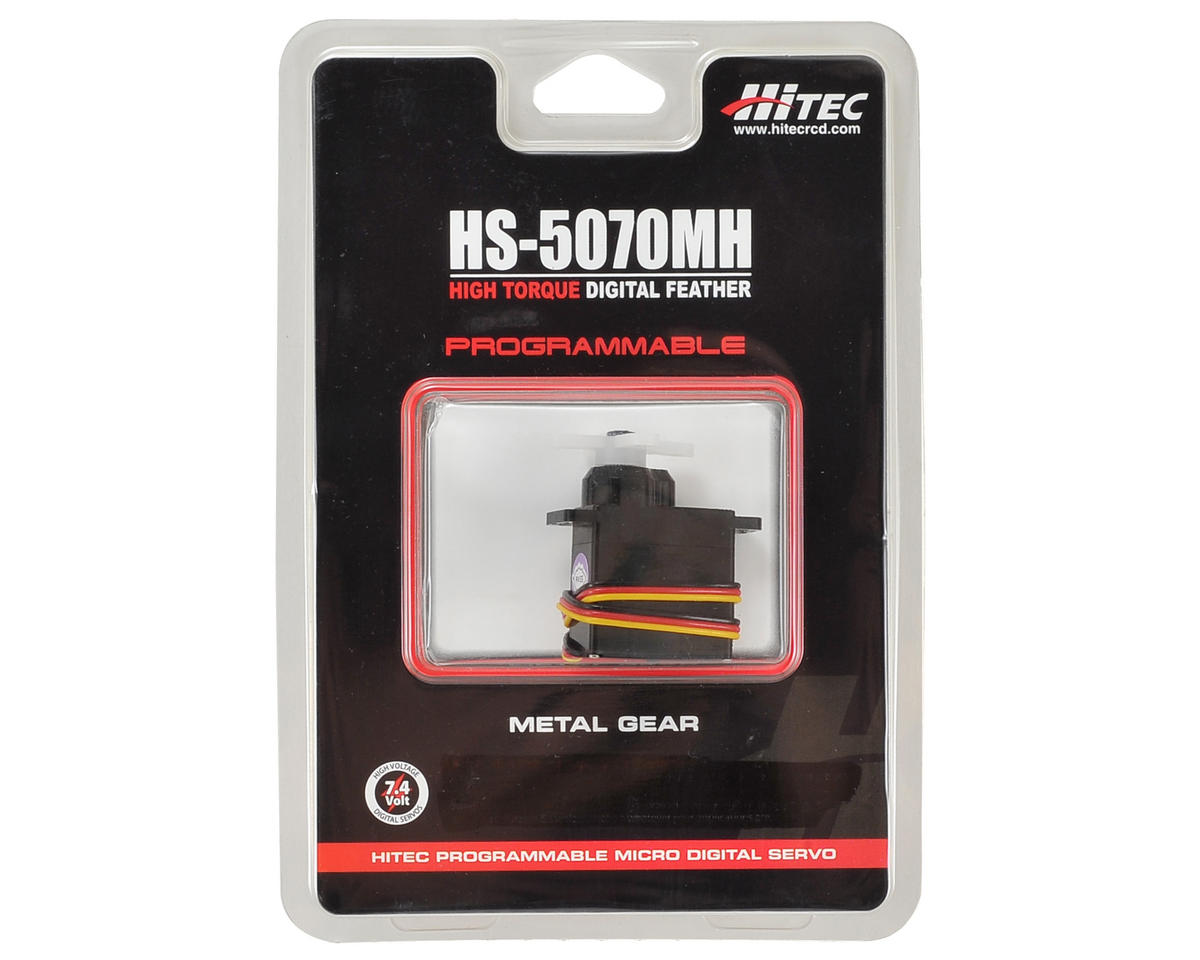 Hitec Hs Mh Digital Hv Ultra Torque Metal Gear Feather Servo