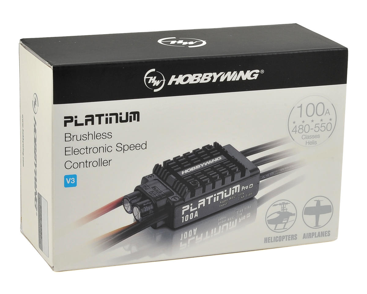 Hobbywing Platinum V A Esc Hwa Amain Hobbies