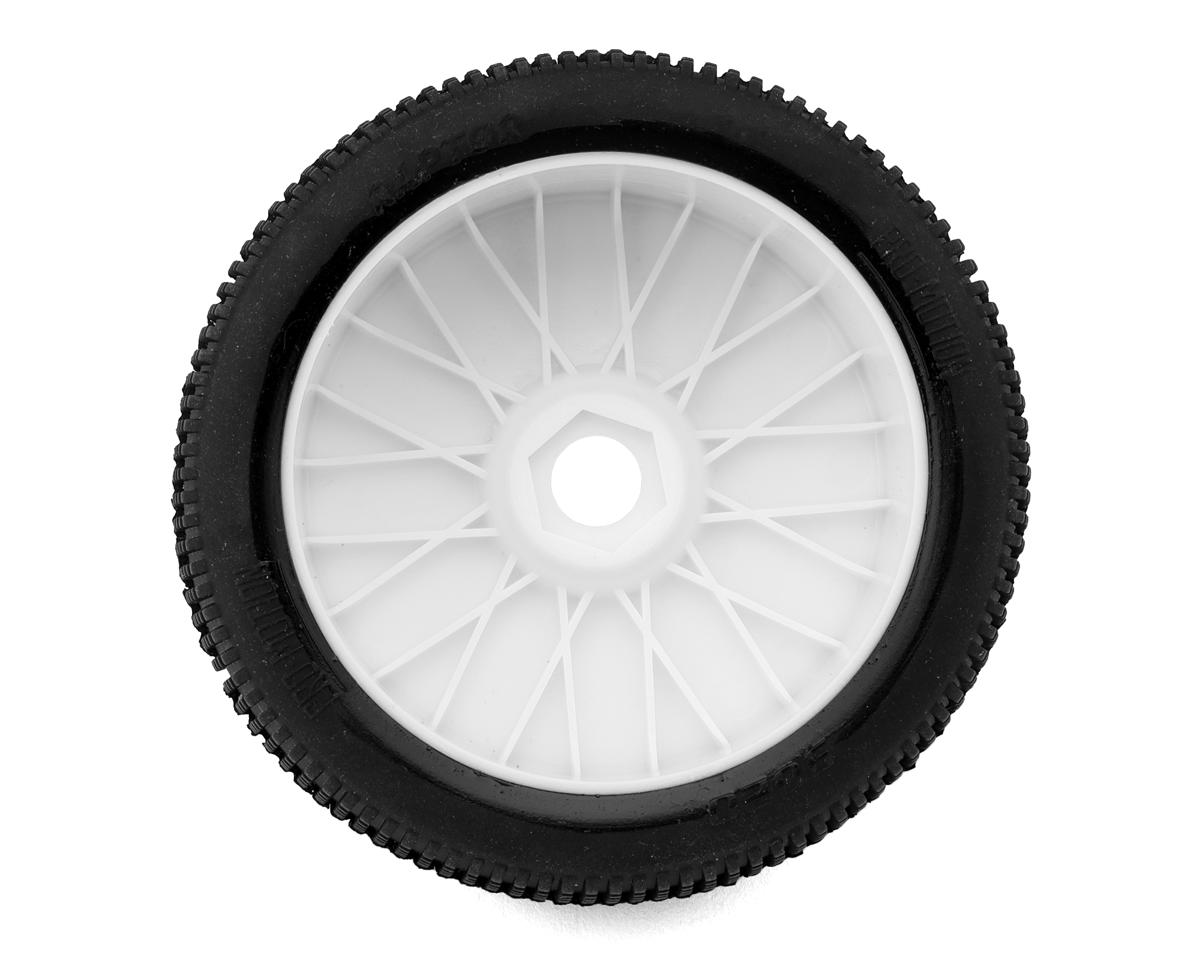 Pro Motion Raptor Buggy Pre Mount Tires White Super Soft