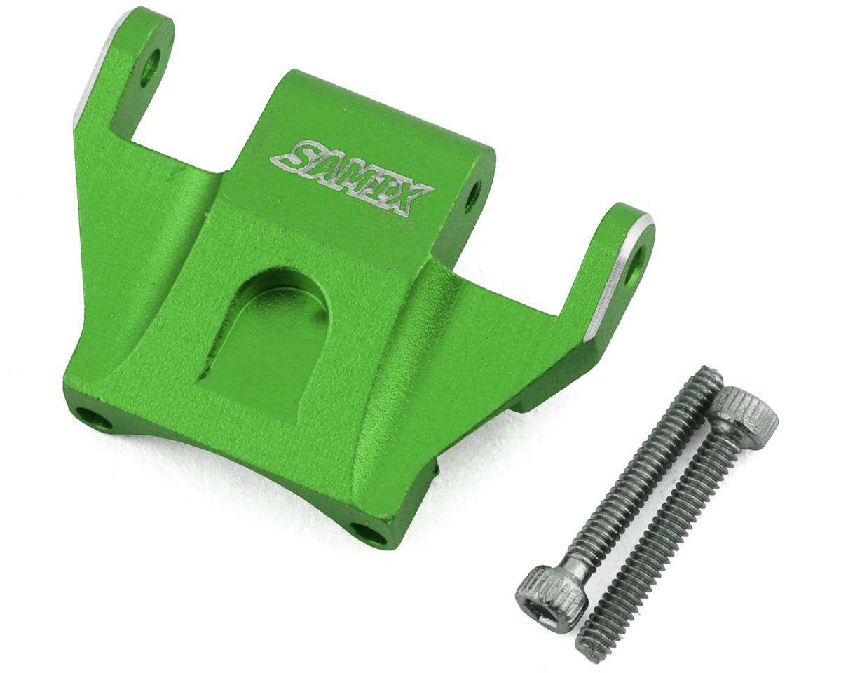 Samix SCX24 Aluminum Rear Upper Link Mount Green SAMSCX24 6019 GN