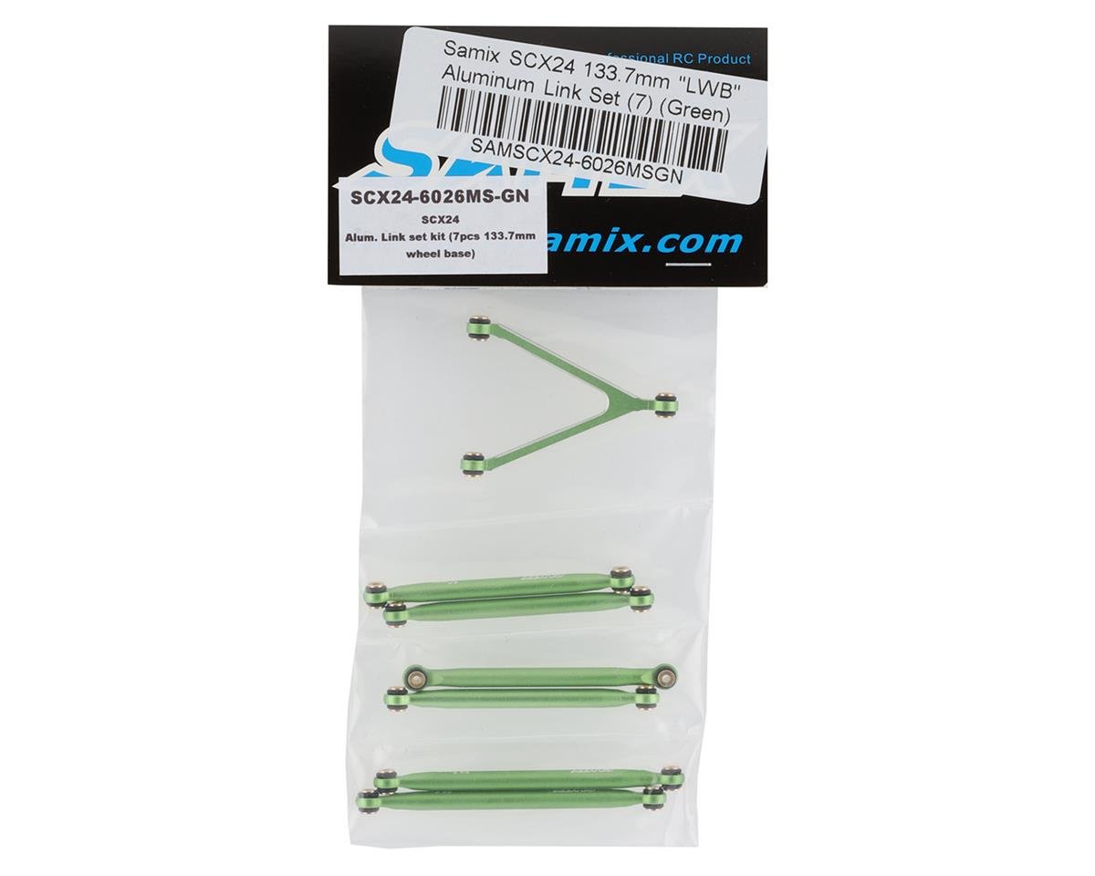 Samix Scx Aluminum Link Set Mm Green Samscx Msgn