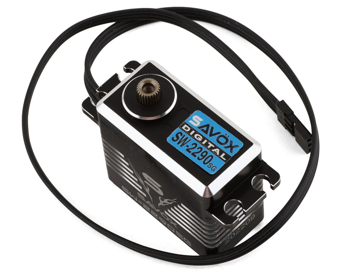 Savox SW2290 SG Waterproof Premium Brushless Digital Servo Black SAV