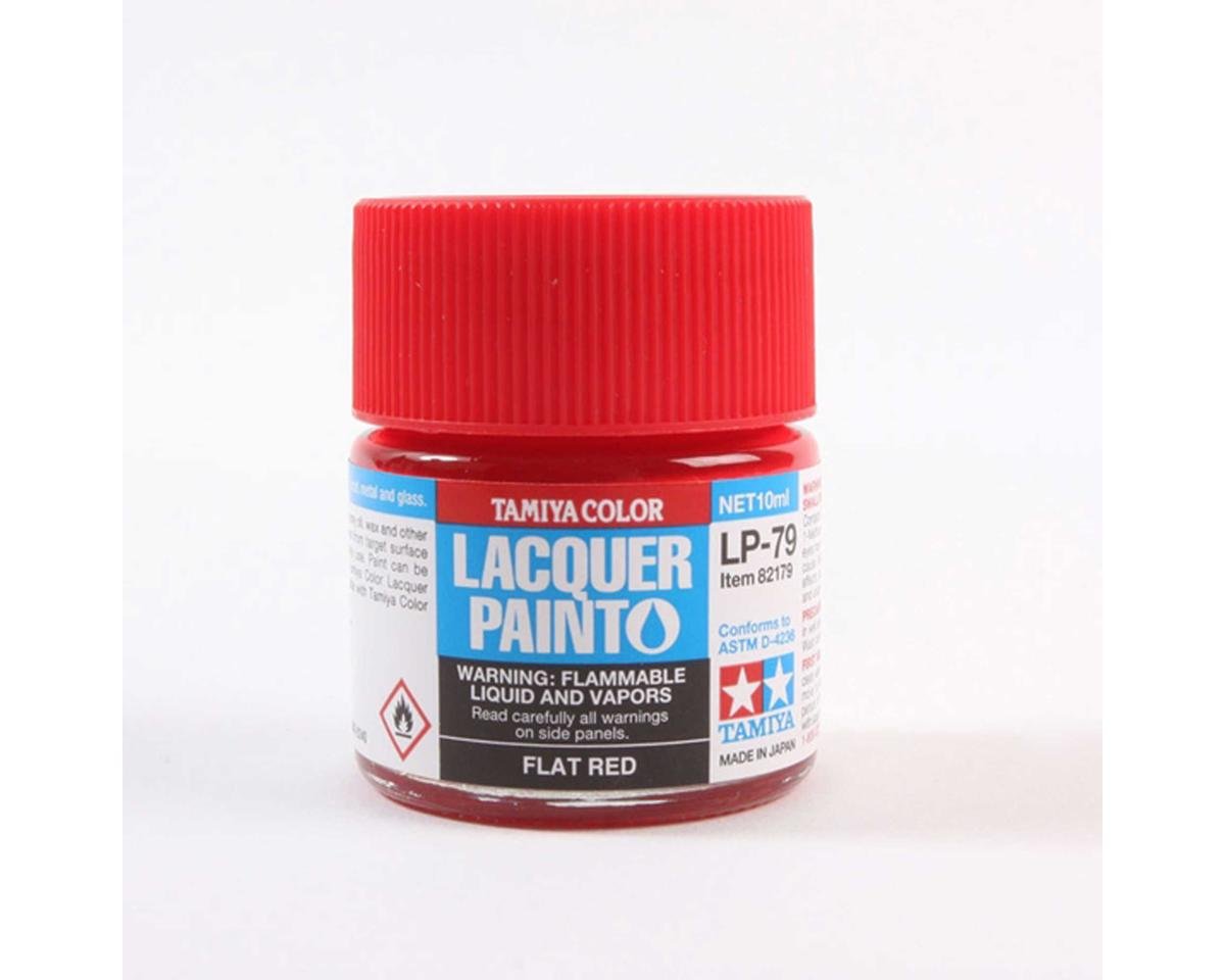 Tamiya LP 79 Flat Red Lacquer Paint 10ml TAM82179 AMain Hobbies