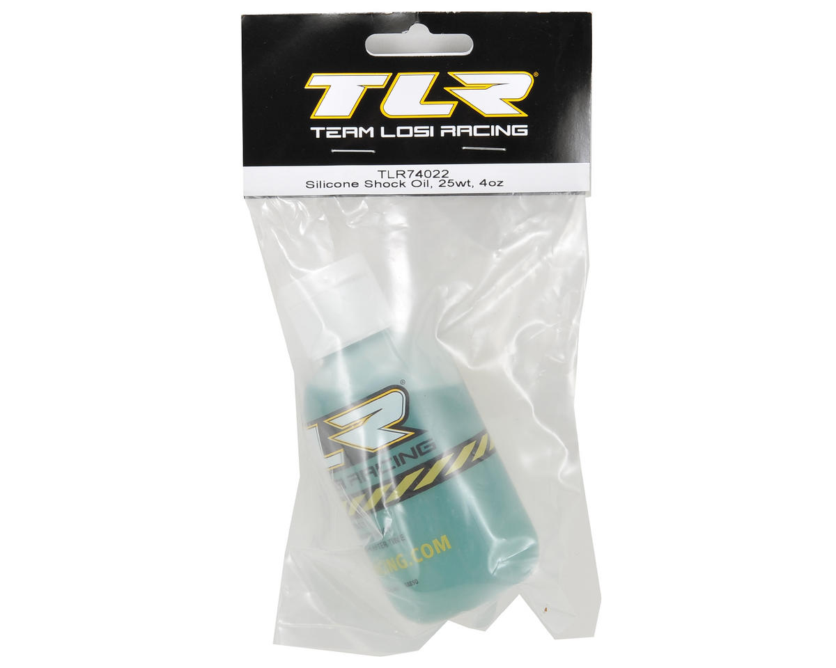 Team Losi Racing Silicone Shock Oil 4oz 25wt TLR74022 AMain Hobbies