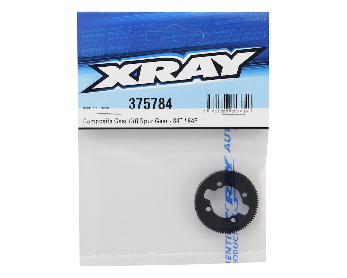 XRAY 64P Composite Gear Diff Spur Gear 84T XRA375784 AMain Hobbies