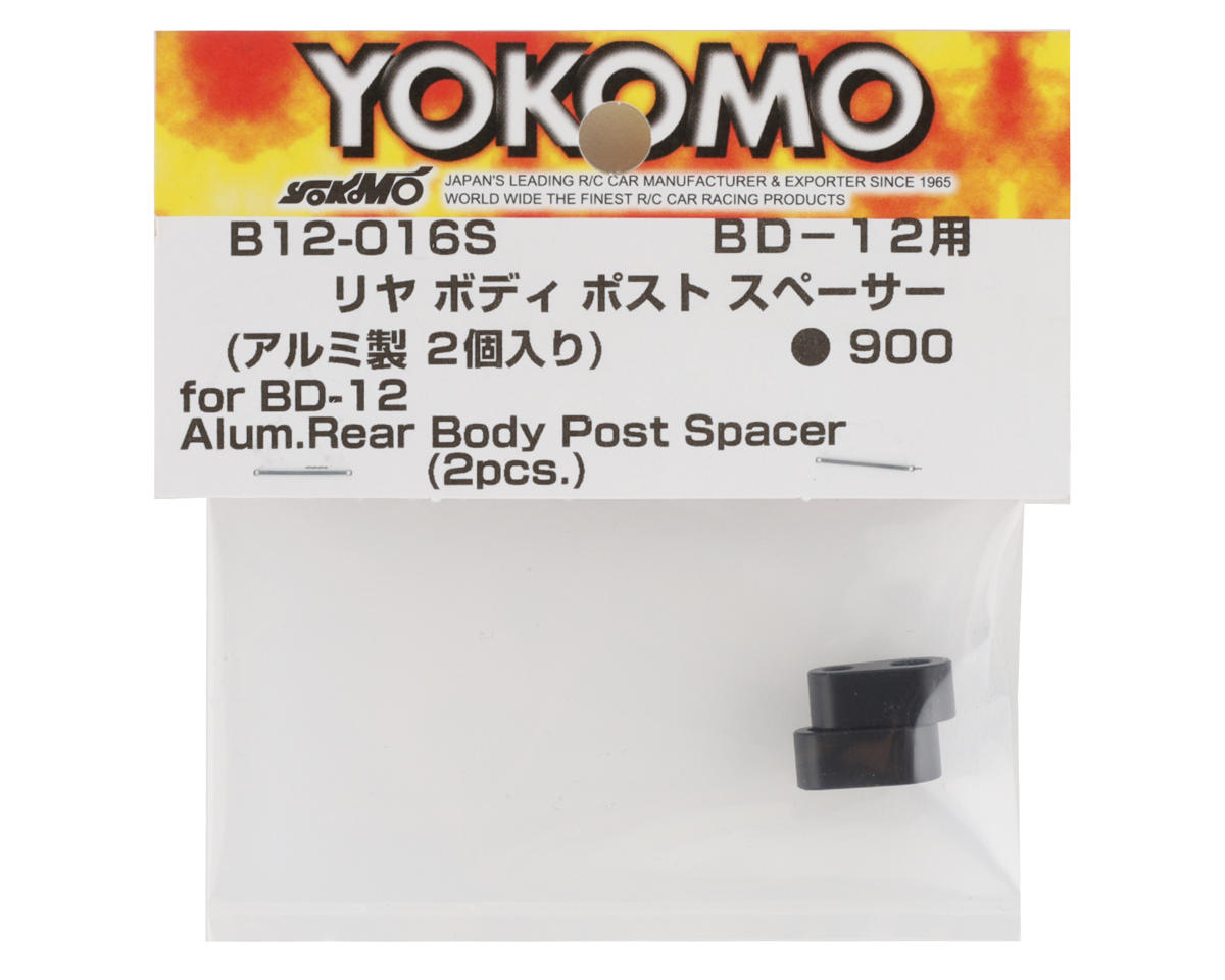 Yokomo Bd Aluminum Rear Body Post Spacers Yokb S Amain