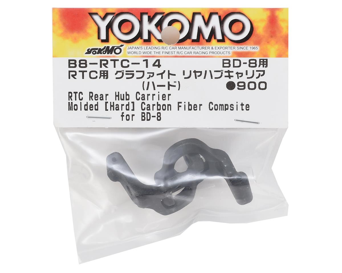 Yokomo Rtc Graphite Rear Hub Carrier Set Hard Type Yokb Rtc