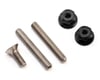 Image 1 for 175RC "Ti-Look" Lower Arm Stud Kit (Black)