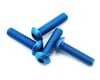 Image 1 for 175RC B6.2 Lightweight Wing Mount Screws (Blue) (4)