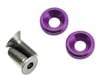 Image 1 for 175RC 3x8mm Titanium Motor Screws (Purple)