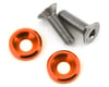 Image 1 for 175RC 3x10mm Titanium Motor Screws (Orange) (2)