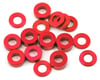 Image 1 for 175RC M3 Ball Stud Washers (16) (Red)