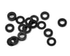 Image 1 for 175RC Aluminum B6/B74/YZ2 Machined Hub Spacers (16) (Black)