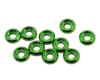 Image 1 for 175RC Aluminum Button Head Screw High Load Spacer (Green) (10)