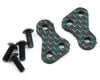 Image 1 for 175RC B6/B6D Carbon "Money" +1 Steering Block Arms (Green) (2)