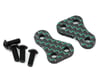 Image 1 for 175RC B6/B6D Carbon "Money" +1.5 Steering Block Arms (Green) (2)