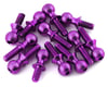 175RC Associated B74.1 Titanium Ball Stud Kit (Purple) (12)