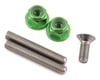 Image 1 for 175RC Losi 22S Drag Car "Ti-Look" Lower Arm Stud Kit (Green)