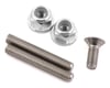 Image 1 for 175RC Losi 22S Drag Car "Ti-Look" Lower Arm Stud Kit (Silver)