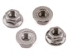 Image 1 for 175RC HD Stainless Steel 4mm Serrated Wheel Nuts (Silver)