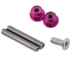 Image 1 for 175RC RB10 "Ti-Look" Lower Arm Studs (Pink) (2)