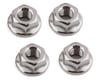 Image 1 for 175RC Associated RB10 HD Stainless Steel Serrated 4mm Wheel Nuts