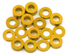 175RC Associated RB10 Ball Stud Spacer Kit (Gold) (16)