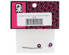 Image 2 for 175RC Associated DR10M "Ti-Look" Lower Arm Stud Kit (Purple)