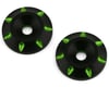Image 1 for 175RC B6.4 Aluminum Wing Buttons (Green) (2)