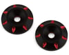 Image 1 for 175RC B6.4 Aluminum Wing Buttons (Red) (2)