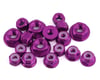 Image 1 for 175RC T6.4 Aluminum Nut Kit (Purple) (17)