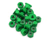 Image 1 for 175RC Mugen MSB1 Aluminum Nut Kit (Green)