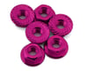 Image 1 for 175RC Team Associated RC10B74.2D CE Aluminum Serrated Wheel Nuts (Pink) (6)