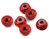 Image 1 for 175RC Traxxas Slash 4x4 Aluminum Serrated Wheel Nuts (Red) (6)