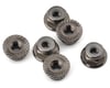 Image 1 for 175RC Traxxas Slash 4x4 Aluminum Serrated Wheel Nuts (Gray) (6)