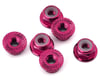 Image 1 for 175RC Traxxas Slash 4x4 Aluminum Serrated Wheel Nuts (Pink) (6)