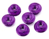 Image 1 for 175RC Associated RC10B7 Serrated Wheel Nuts (Purple) (6)