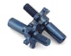 Image 1 for 175RC Associated RC10B7 Titanium Front Axles (Blue)