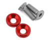 Image 1 for 175RC Yokomo RookieSpeed RS1.0 Motor Screws (Red) (2)