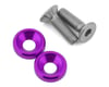 Image 1 for 175RC Yokomo RookieSpeed RS1.0 Motor Screws (Purple) (2)