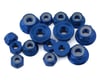 Image 1 for 175RC Team Associated DC10 Lightweight Aluminum Nuts Kit (Blue) (15)