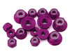 Image 1 for 175RC Team Associated DC10 Lightweight Aluminum Nuts Kit (Purple) (15)