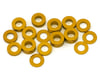 Image 1 for 175RC Team Associated DC10 Aluminum Ball Stud Spacers Kit (Gold) (16)